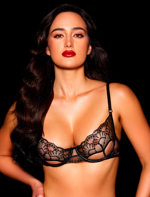 Allegra Black Bra