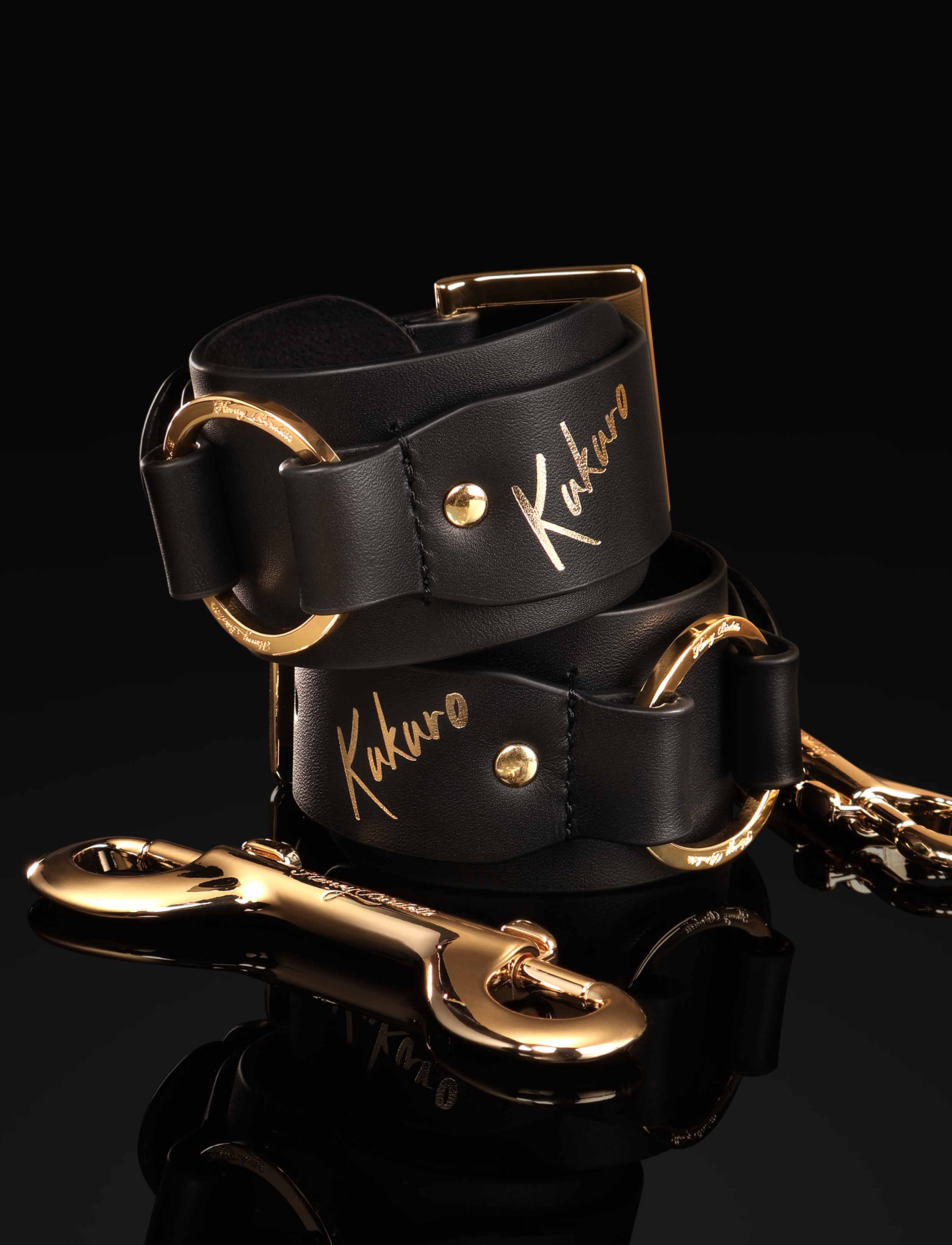 Kukuro Black Cuffs